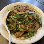 中華料理 多来福 - レバニラ