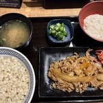 吉野家 - 料理写真:夏の代名詞!麦とろ牛皿御膳!