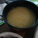 名古屋名物 みそかつ 矢場とん - 味噌汁