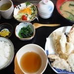 Katsugyo Donya Kaihou - 天ぷら定食　\880