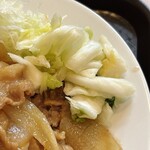 笑姜や - しょうが焼き定食特製醤油味　810円税込
肉大盛　240円税込