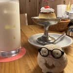 ポートパーラー ピノキオ - 料理写真:プリン。