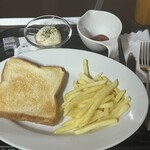 快活CLUB - 100円モーニング、ポテトサラダ
