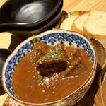 仙台牛タンと釜飯 仙台屋 釜さき - じっくり煮込んだ牛タンシチュー