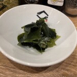 博多うどん 中村にぼし - 追加ワカメ