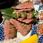 仙台牛タンと釜飯 仙台屋 釜さき - 熟成厚切り芯タンの炭火焼き