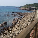 道の駅　阿久根 - 道の駅のすぐ下は海