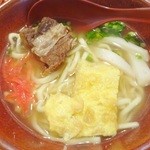 Okinawan Kafe Koza - 「ソーキそば（ハーフ）」（450円）