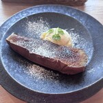 KOBACHI Cafe 奥松庵 - つぼ焼き芋のブリュレ