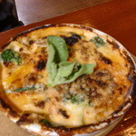 タンドリーチキンとポークの角煮のダブルミートドリア