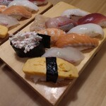 や台ずし - すし梅9貫