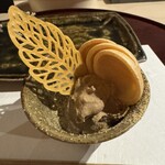焼鳥 さえき - 料理写真:レバーペースト最中