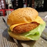 浅草もんじゃころっけ - もんころバーガー