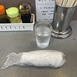 たつみ本店 - こんなに暑いのでおしぼりは、嬉しいねぇ