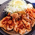 すず春 - ロース生姜焼き定食
