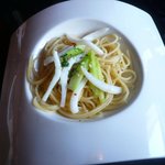 マルベリーストリート - ヤリ烏賊とアスパラのペペロンチーノ