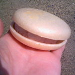 深作冷菓店 - もなかアイス　小　130円