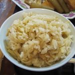 日本料理 いのうえ - ごはんはたけのこ御飯でした。