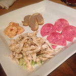 ロレッタ - ハム、棒棒鶏等(４人分)