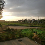 ヒガシノホウ - 店裏手にこんな景色が広がりロケーションよい。