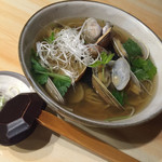 流山 すず季 - あさり蕎麦