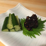 流山 すず季 - 蕎麦味噌きゅうり