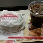 バーガーキング - ワッパー480円＋アイスコーヒー230円