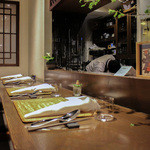 かわ村 - 2015.05再訪：カウンター席にて☆