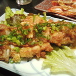 三代目 まる天 - 地鶏の唐揚げまる天ソース