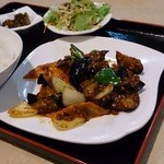 中華ダイニング 桂彩魚 - 麻婆茄子定食780円