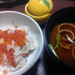 竹葉新葉亭 - シメのご飯