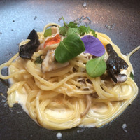 RISTORANTE OZIO - 赤エビのクリームパスタ