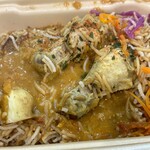 セブンイレブン - 料理写真:カレーもスパイシー、お米の硬さが良い