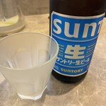洋食シバタ - 瓶ビール ¥650