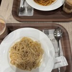 タリーズコーヒー ＆TEA - パスタポルチーニクリーム、バニラアフォガートシェイクール