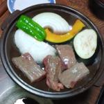 民宿厚浜 - 料理２　夕食　鉄板焼き