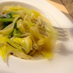 ナチュラルダイエットレストラン NODO - しらすとキャベツのペペロンチーノ（252. 1kcal、糖質 33. 2g）