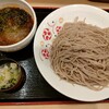 いろり庵きらく - ピリリと辛い海苔つけそば 特盛 770円