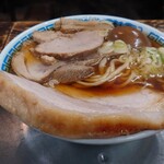 長尾中華そば - コンパネチャーシューの厚み