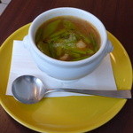 ラミ - 本日のスープ  サラダとセットでプラス350円です。