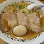 どうとんぼり神座 - 冷たいおいしいラーメン＋炙り小チャーシュー＋煮玉子