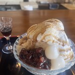 雪氷 Snow Ice - マスカルポーネとミルクのほわほわホイップがかかった、絶品かきごおり