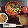 ちどり茶屋 - 料理写真:割子そばセット