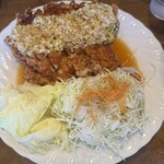 鳥心 - 酢だれ定食