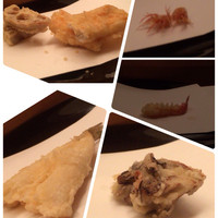 紀尾井 なだ万 - 再巻き三本、蓮根、穴子、きす、舞茸