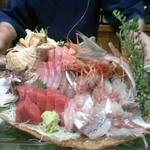 浜寿司 - 刺し盛り表側