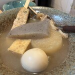 湯と巻 に鼓ん - おでん6種盛り