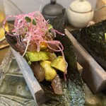 湯と巻 に鼓ん - 本まぐろの赤身とアボガド