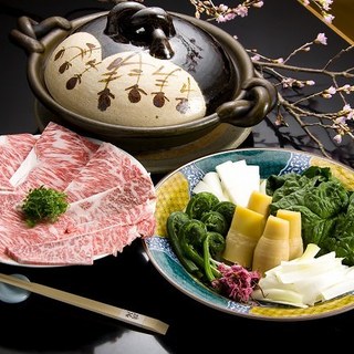 福島牛 A5ランク で作るしゃぶしゃぶ すき焼きコース 磯陣 郡山 魚介料理 海鮮料理 食べログ