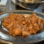 ホルモン焼肉 やまと - ギアラ。脂加減とコリコリのバランスが良かった。